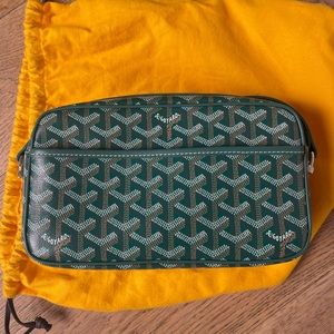 Goyard cap vert green crossbody BRAND NEW
